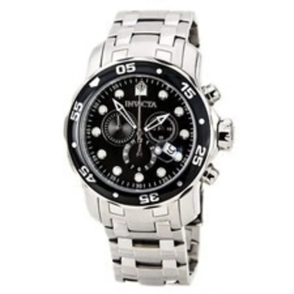 NWT Invicta 0069 Pro Diver | Chronograph | Black | Men's Watch